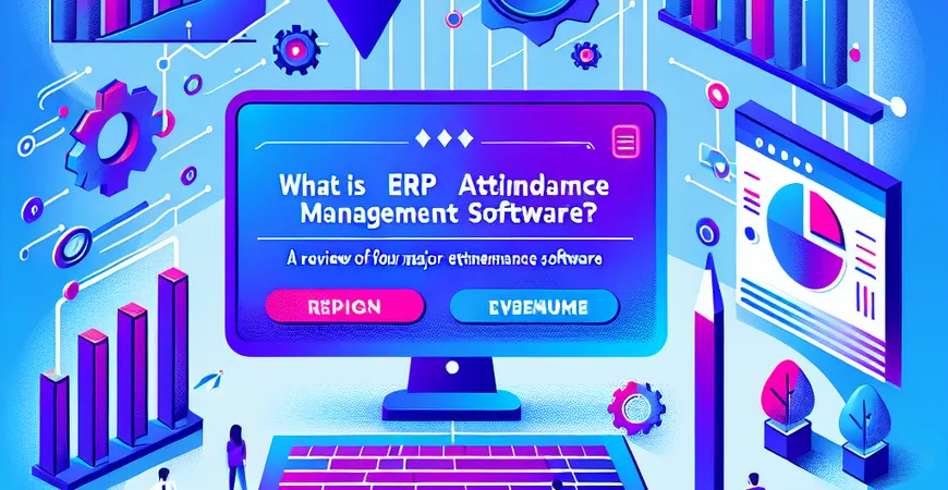  什么是ERP考勤管理软件？2025年四大ERP考勤管理软件大盘点  